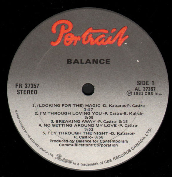 Balance (10) : Balance (LP, Album)