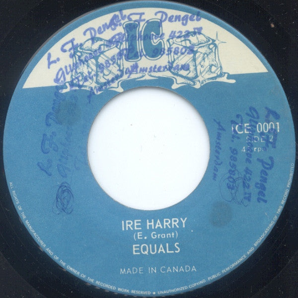 The Equals : People Like You And Me / Ire Harry (7")