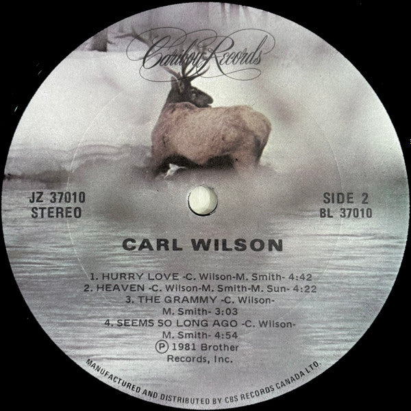 Carl Wilson : Carl Wilson (LP, Album)