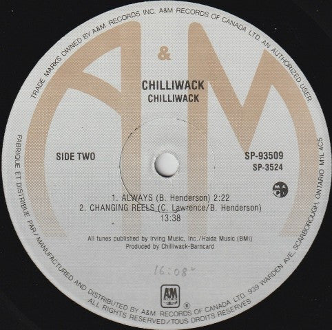 Chilliwack : Chilliwack (2xLP, Album, RE)