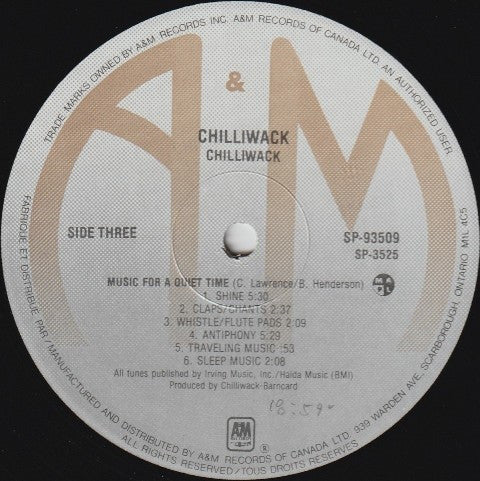 Chilliwack : Chilliwack (2xLP, Album, RE)