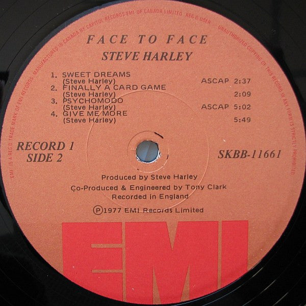 Steve Harley & Cockney Rebel : Face To Face (2xLP, Album)