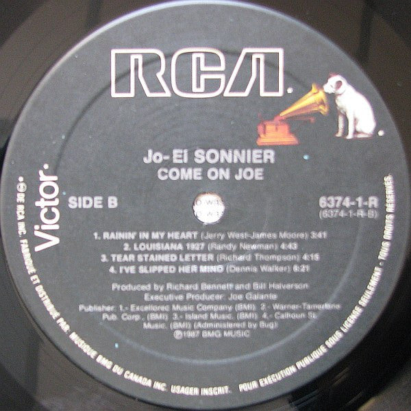 Jo-El Sonnier : Come On Joe (LP, Album)