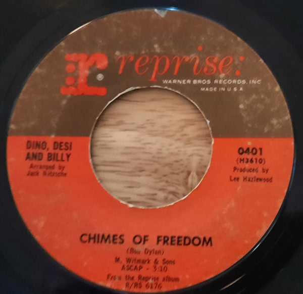 Dino, Desi & Billy : Not The Lovin' Kind (7", Single, Styrene, Pit)