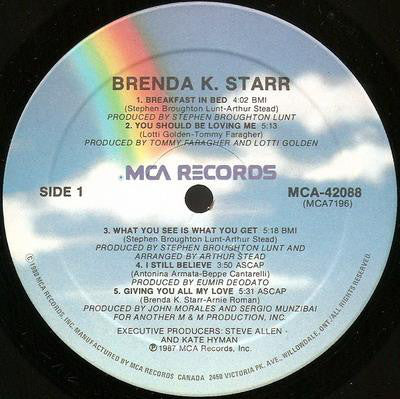 Brenda K. Starr : Brenda K. Starr (LP, Album)