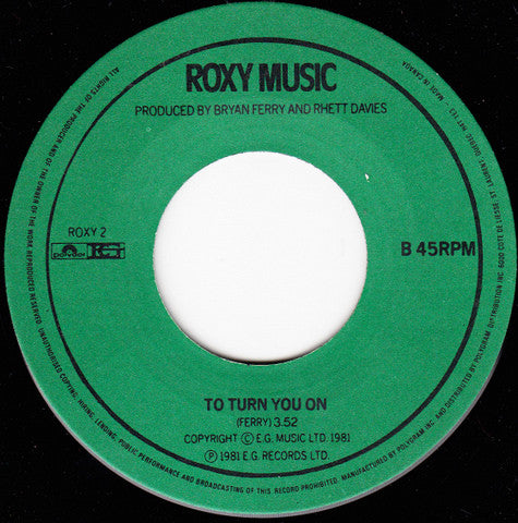 Roxy Music : Jealous Guy (A Tribute) (7", Single)