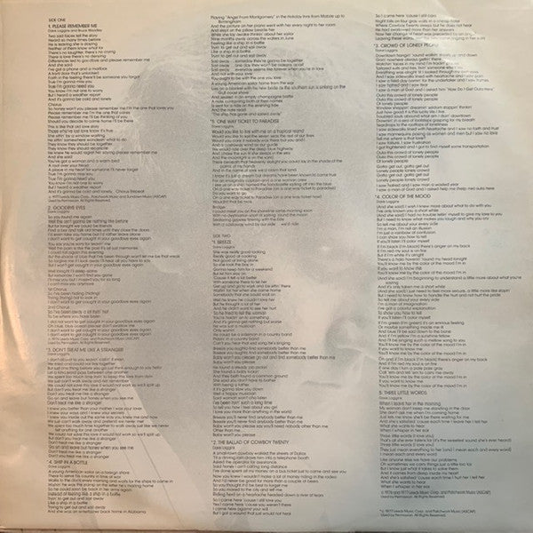 Dave Loggins : One Way Ticket To Paradise (LP, Album)