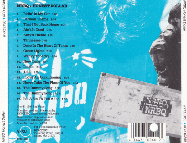 NRBQ : Honest Dollar (CD, Album)