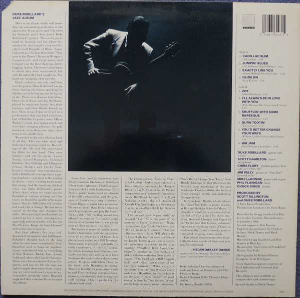 Duke Robillard : Swing (LP, Album)