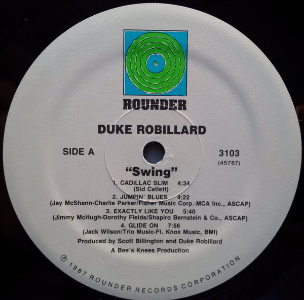 Duke Robillard : Swing (LP, Album)