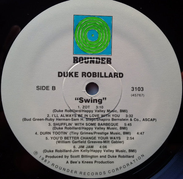 Duke Robillard : Swing (LP, Album)