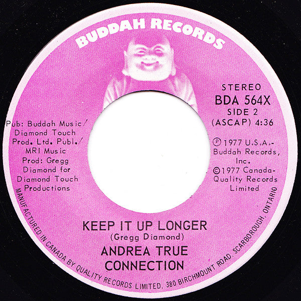 Andrea True Connection : N.Y., You Got Me Dancing (7", Single)