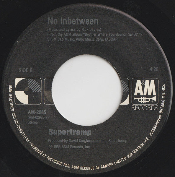 Supertramp : I'm Beggin' You (7", Single)