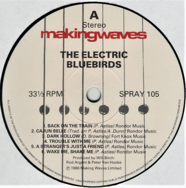 Electric Bluebirds : Electric Bluebirds (LP, Album)
