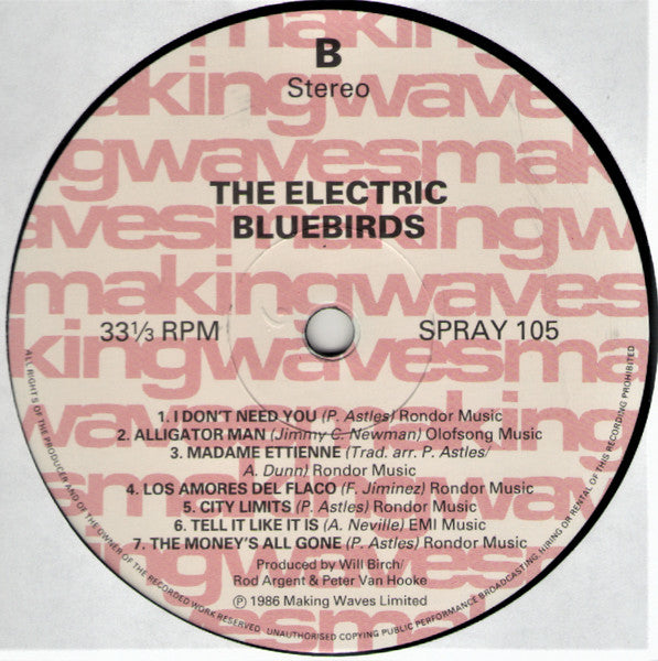 Electric Bluebirds : Electric Bluebirds (LP, Album)