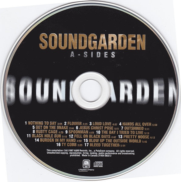 Soundgarden : A-Sides (CD, Comp)