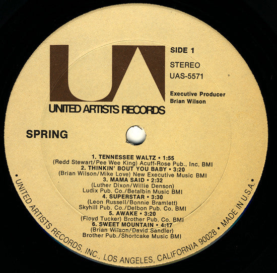 Spring (9) : Spring (LP, Album, Res)