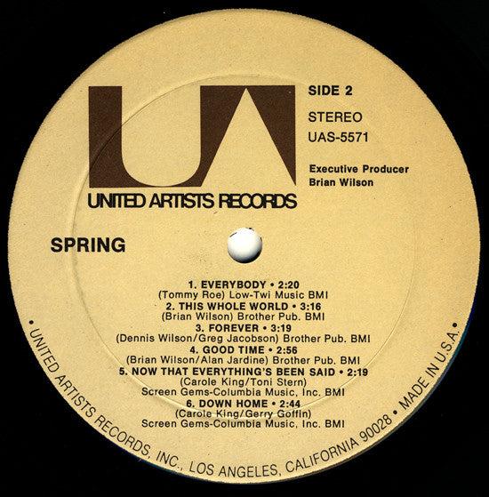 Spring (9) : Spring (LP, Album, Res)