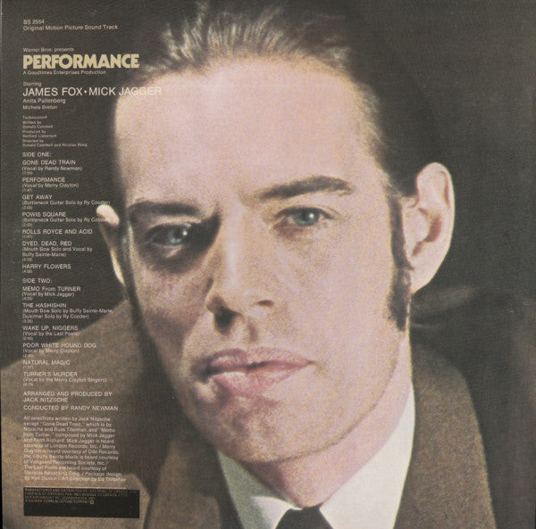 Various : Performance (Original Motion Picture Soundtrack) (LP, Album, RE)