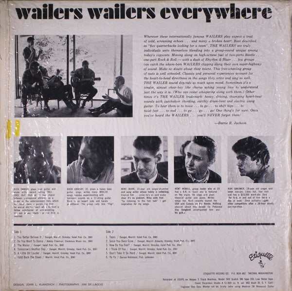 Wailers* : Wailers Wailers Everywhere (LP, Album, Mono)