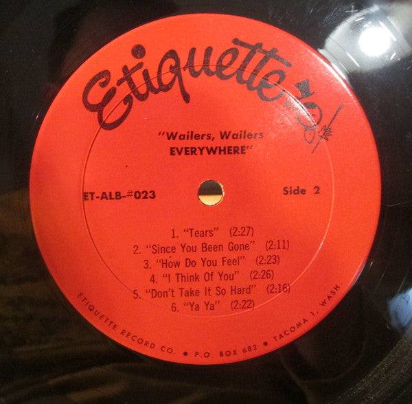 Wailers* : Wailers Wailers Everywhere (LP, Album, Mono)
