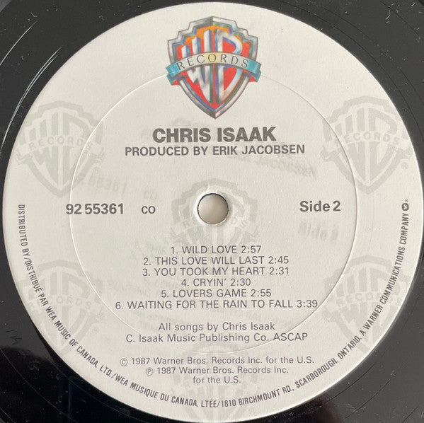 Chris Isaak : Chris Isaak (LP, Album)