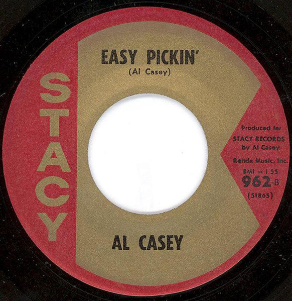 Al Casey (2) With The K-C-Ettes : Surfin' Hootenanny / Easy Pickin' (7", Single)