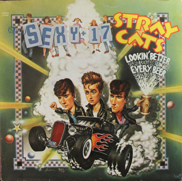 Stray Cats : (She's) Sexy + 17 (7", Single)