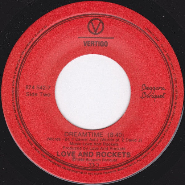 Love And Rockets : So Alive (7", Single)