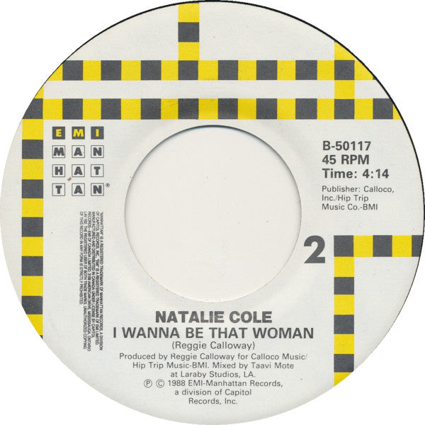 Natalie Cole : Pink Cadillac (7", Single)