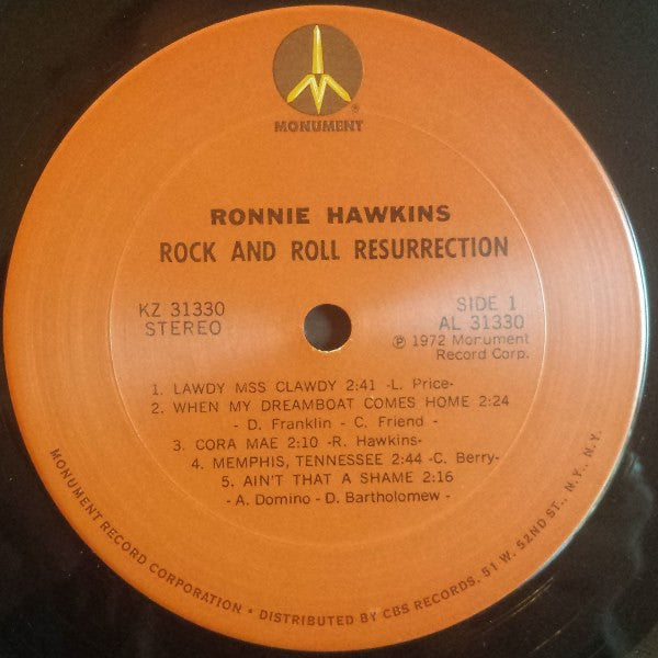 Ronnie Hawkins : Rock And Roll Resurrection (LP, Album, Gat)