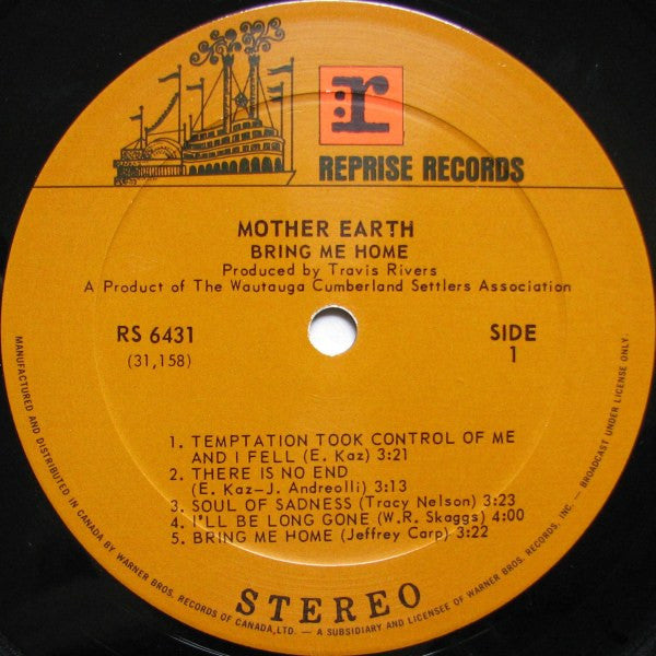 Mother Earth (4) : Bring Me Home (LP, Album)