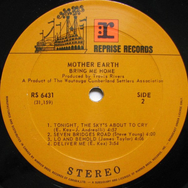 Mother Earth (4) : Bring Me Home (LP, Album)