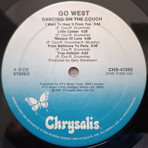 Go West : Dancing On The Couch (LP, Album)