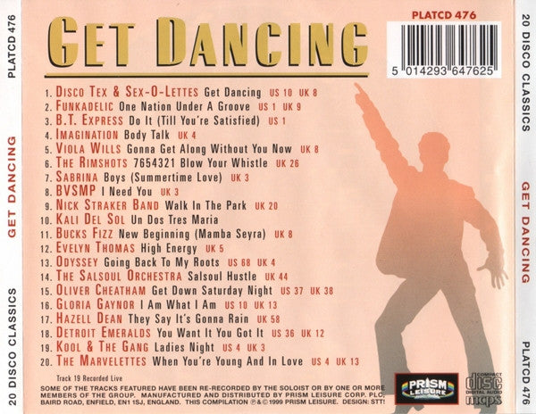 Various : Get Dancing (CD, Comp)
