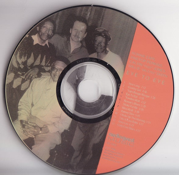 Ronnie Earl, Pinetop Perkins, Calvin Jones, Willie Smith : Eye To Eye (CD, Album)