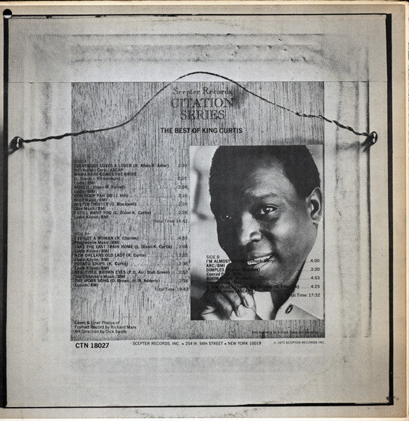 King Curtis : The Best Of King Curtis (LP, Comp)