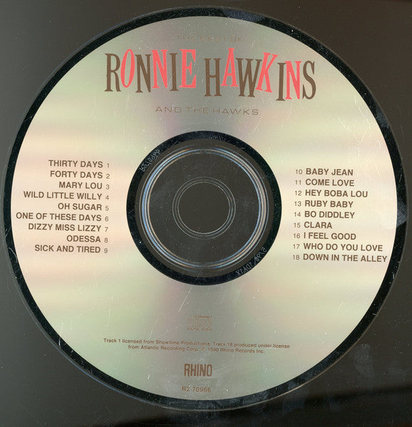 Ronnie Hawkins And The Hawks (2) : The Best Of Ronnie Hawkins And The Hawks (CD, Comp)