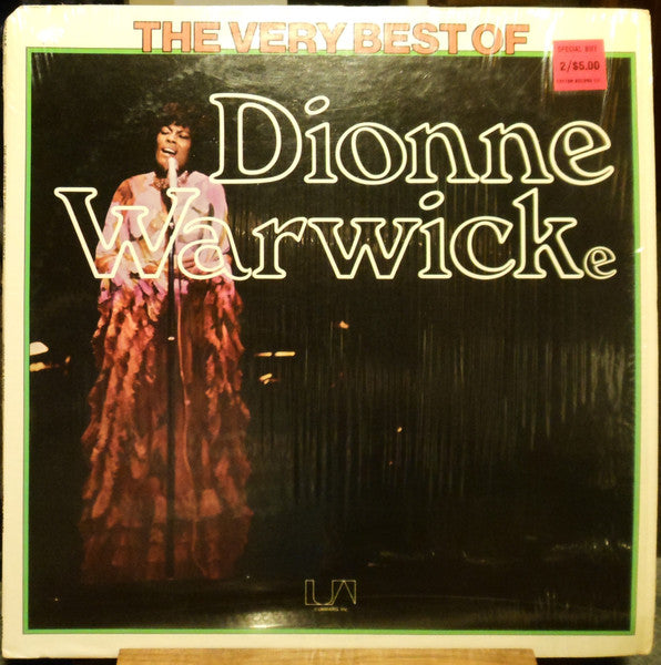 Dionne Warwicke* : The Very Best Of Dionne Warwicke (LP, Comp, RE, All)