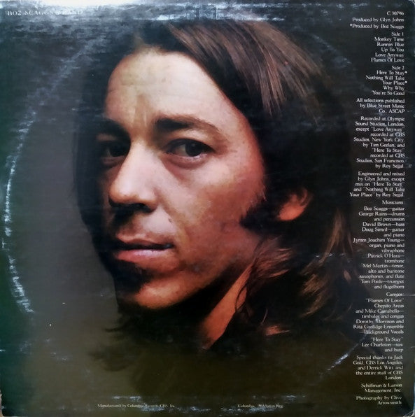 Boz Scaggs & Band : Boz Scaggs & Band (LP, Album)