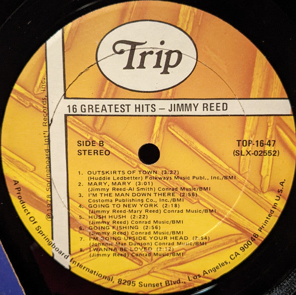 Jimmy Reed : 16 Greatest Hits (LP, Comp)