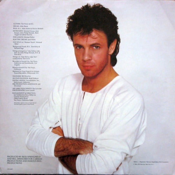 Rick Springfield : Living In Oz (LP, Album)