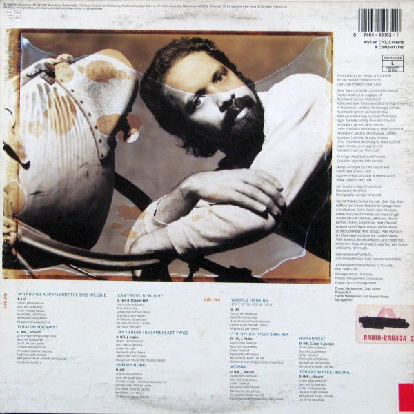 Dan Hill : Real Love (LP, Album)