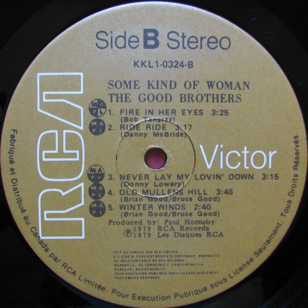 The Good Brothers (2) : Some Kind Of Woman (LP, Album)