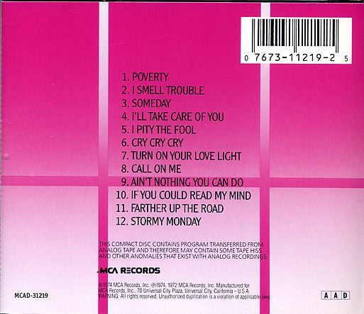 Bobby Bland : The Best Of Bobby Bland (CD, Comp)