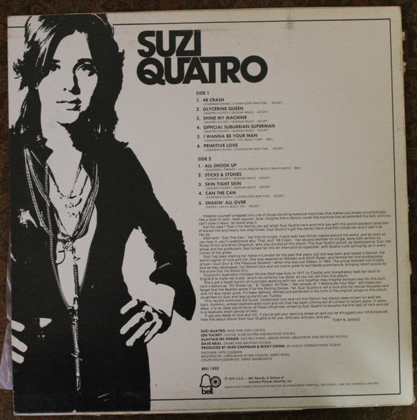 Suzi Quatro : Suzi Quatro (LP, Album)