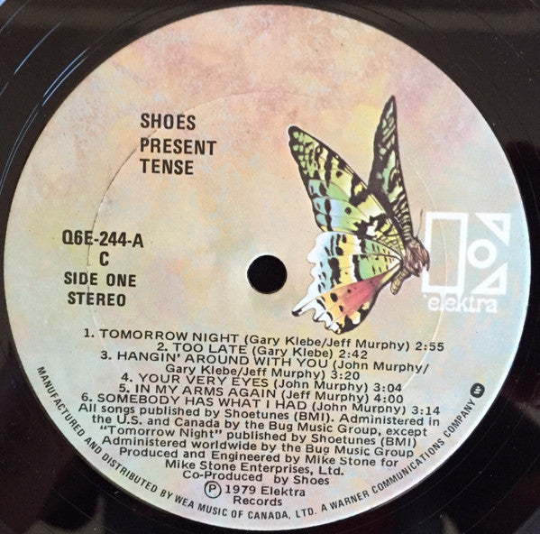 Shoes : Present Tense (LP, Album)