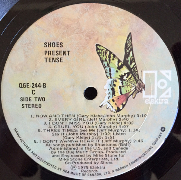 Shoes : Present Tense (LP, Album)