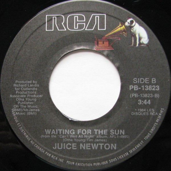 Juice Newton : A Little Love / Waiting For The Sun (7", Single)
