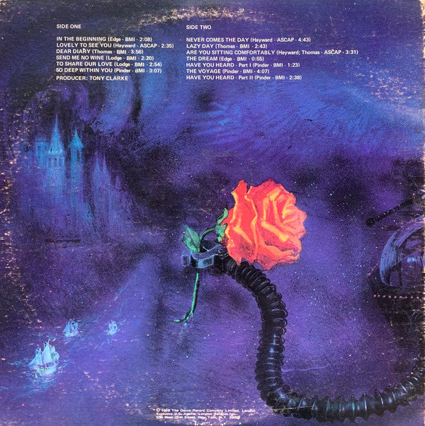 The Moody Blues : On The Threshold Of A Dream (LP, Album, Gat)